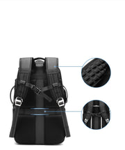 Waterproof drone lens computer camera bag, view 4 - MRSLM