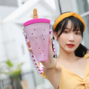 kids water bottle with straw, view 5 - MRSLM