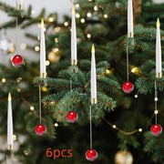 LED candle Christmas tree ornaments, view 6 - MRSLM