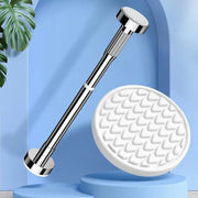 Adjustable stainless steel shower curtain rod, view 2 - MRSLM