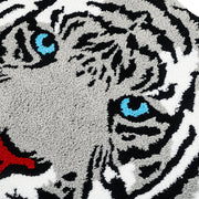 tiger head tufted rug, view 11 - MRSLM