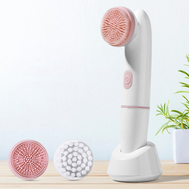 2-in-1 electric facial cleansing brush - MRSLM