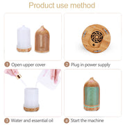 compact ultrasonic air humidifier, view 5 - MRSLM