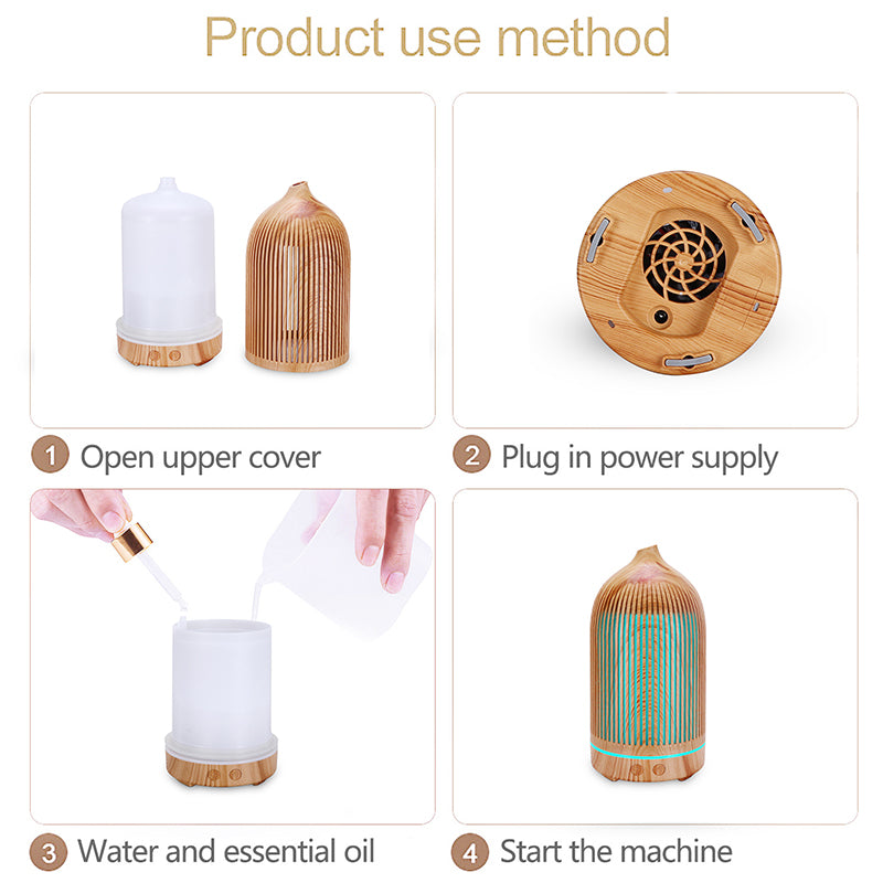 compact ultrasonic air humidifier, view 5 - MRSLM
