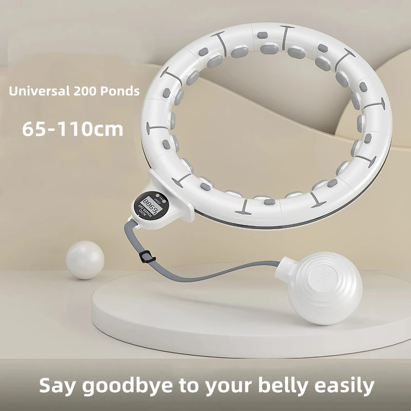 adjustable weighted smart hula hoop, view 7 - MRSLM