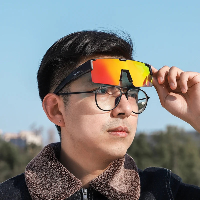 photochromic cycling glasses, view 6 - MRSLM