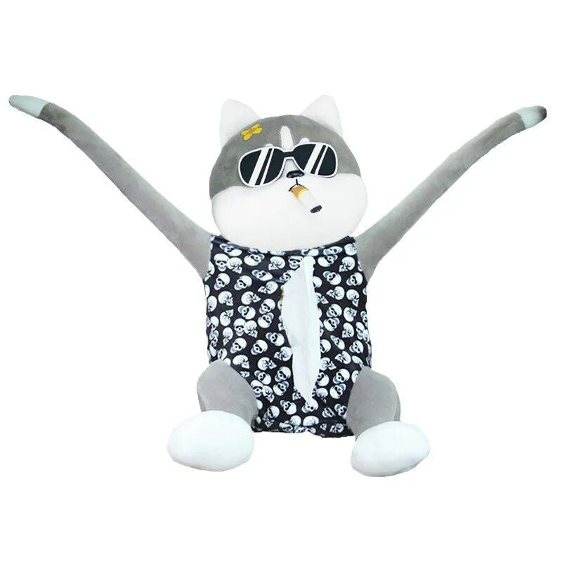 Cute Cartoon Car Tissue Holder - Sun Visor & Armrest Compatible