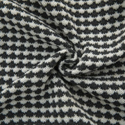 Spot plaid tassel cushion cover, view 9 - MRSLM