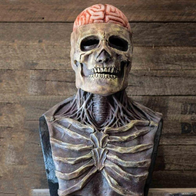 skeleton latex mask, view 4 - MRSLM