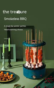 automatic smoke-free skewers machine, view 5 - MRSLM