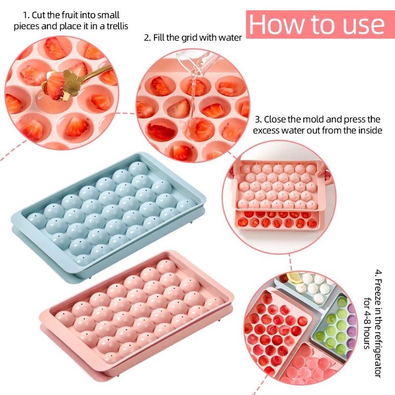 Ice ball PP mold, view 9 - MRSLM