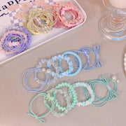 6-pack nylon elastic hair bands - MRSLM