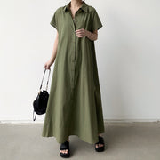 women's linen summer dress - MRSLM