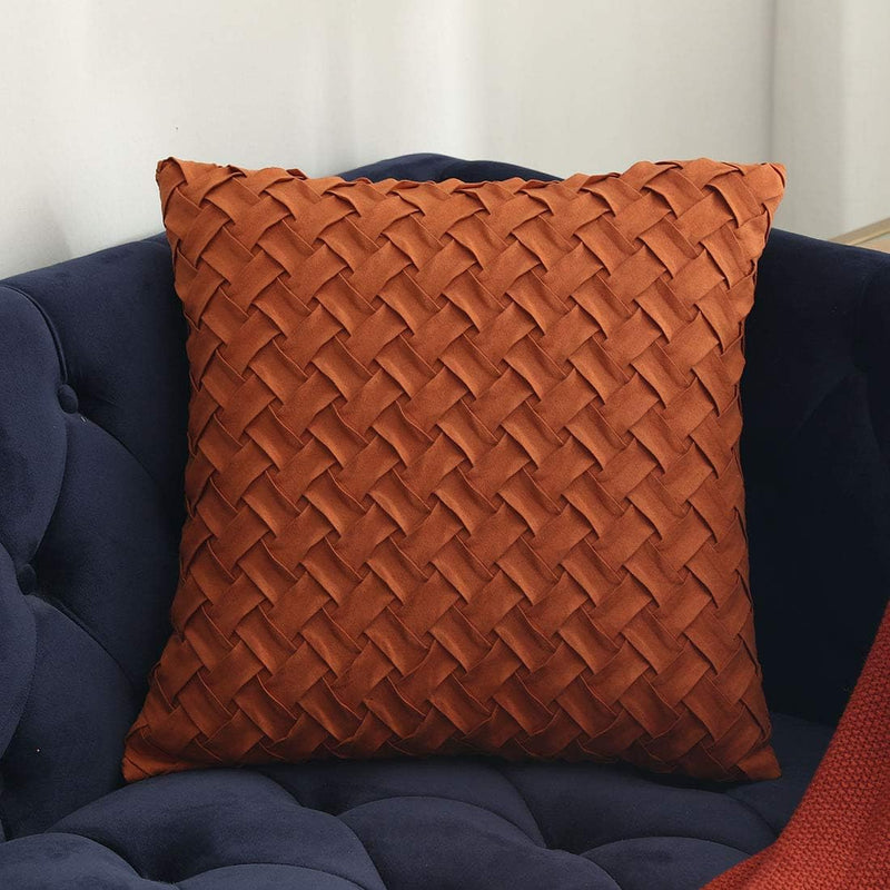 faux suede cushion cover, view 3 - MRSLM