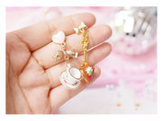 berry cake ceramic ear clip, view 4 - MRSLM