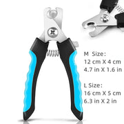 pet nail clipper with safety guard, view 3 - MRSLM