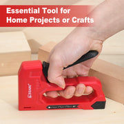 light duty staple gun kit with 1000 staples, view 3 - MRSLM