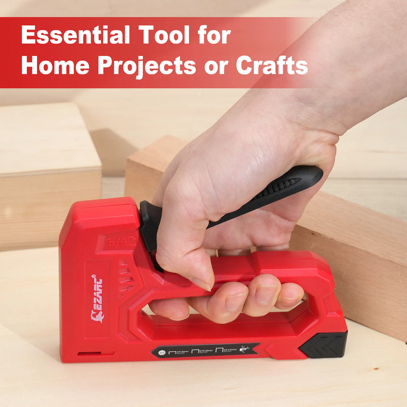 light duty staple gun kit with 1000 staples, view 3 - MRSLM