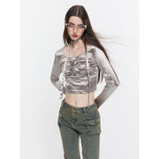 silver metallic top, view 3 - MRSLM