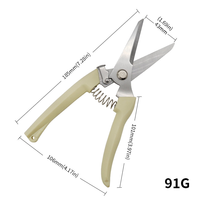 stainless steel pruning shears, view 10 - MRSLM