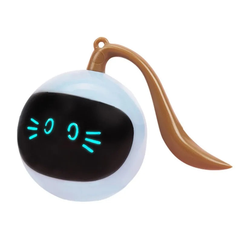 interactive cat ball toy, view 3 - MRSLM
