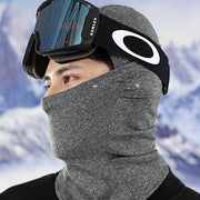 velvet windproof ski head cover, view 6 - MRSLM