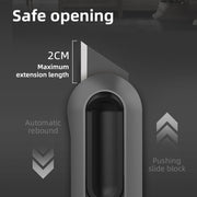 compact snap-off utility knife, view 9 - MRSLM