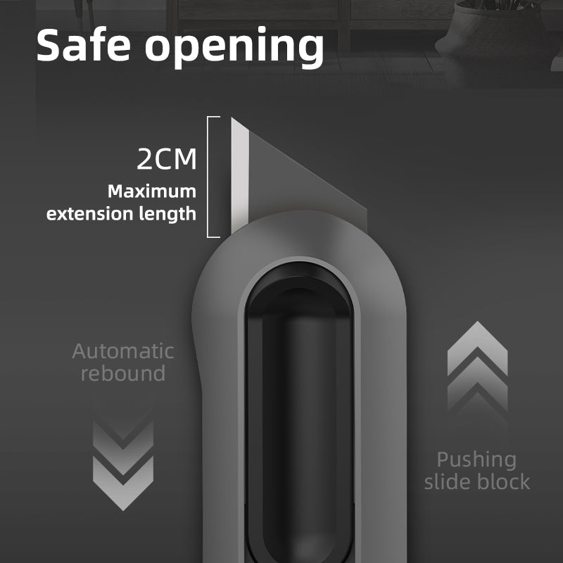 compact snap-off utility knife, view 9 - MRSLM