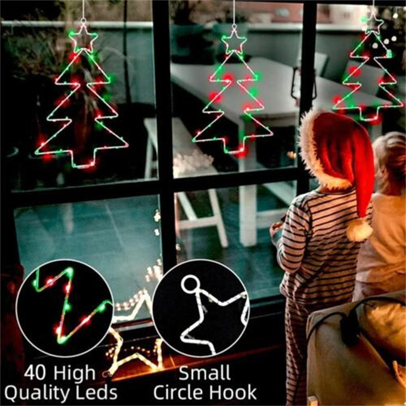 christmas tree lantern light, view 3 - MRSLM