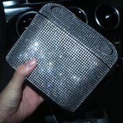 rhinestone car trash bin, view 14 - MRSLM