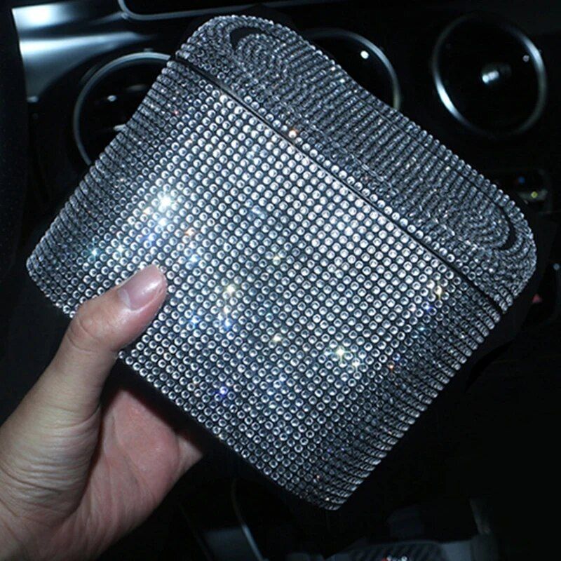 rhinestone car trash bin, view 14 - MRSLM