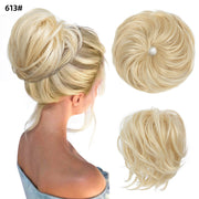 fluffy curly hair bun chignon, view 24 - MRSLM
