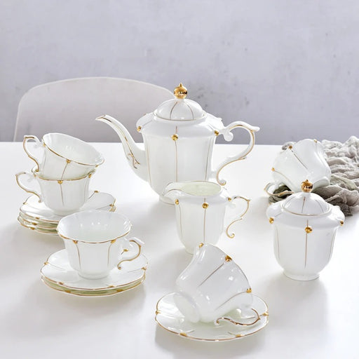 European bone china tea set - MRSLM