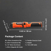 cordless electric screwdriver set, view 7 - MRSLM