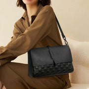 black woven shoulder bag - MRSLM