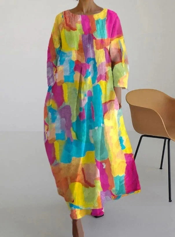 3D printed long-sleeve dress, view 3 - MRSLM