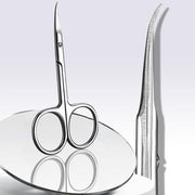 extra fine curved blade cuticle scissors, view 5 - MRSLM