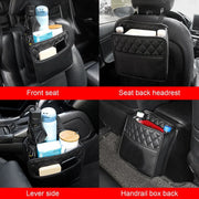 car backseat organizer with phone pocket, view 6 - MRSLM