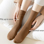 4 pairs women's loose cotton socks, view 10 - MRSLM
