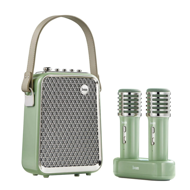 portable bluetooth karaoke speaker, view 3 - MRSLM