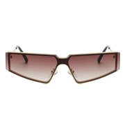 Flat top rectangle sunglasses, view 7 - MRSLM