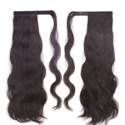blonde wavy clip-in ponytail extension, view 15 - MRSLM