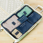 6-piece portable travel organizer set, view 5 - MRSLM