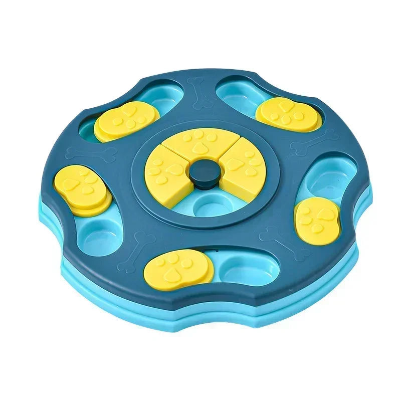 interactive dog puzzle slow feeder, view 2 - MRSLM