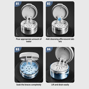 portable orthodontic retainer case, view 6 - MRSLM