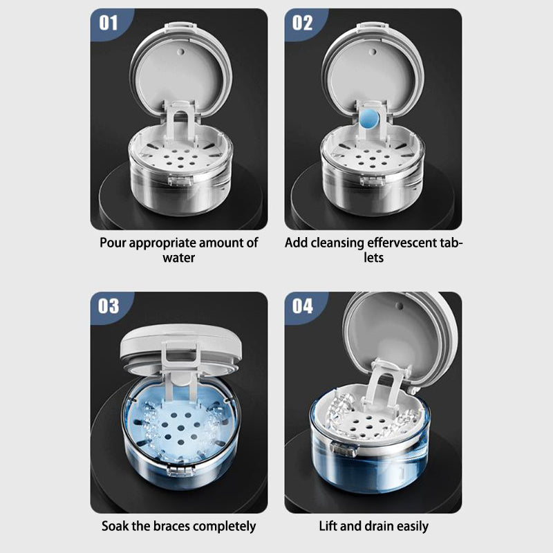 portable orthodontic retainer case, view 6 - MRSLM