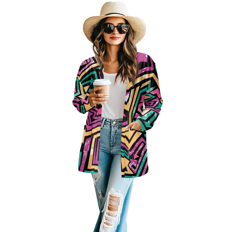 long sleeve cardigan jacket, view 14 - MRSLM