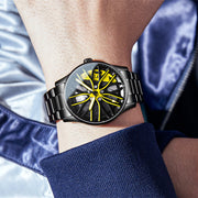 Men's hollowed-out quartz watch, view 4 - MRSLM