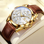 men's three-eye calendar sports watch, view 2 - MRSLM