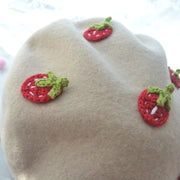 strawberry beret, view 4 - MRSLM